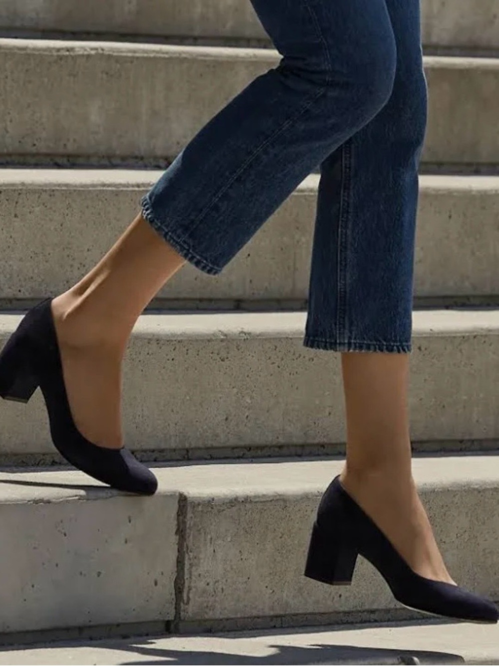 Margaux The Heel in Midnight Navy - Like New, 38 - Picture 5 of 5